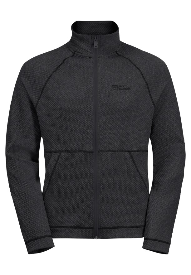 Black Men Jack Wolfskin Fernweh Fleece Jackets | 90102257
