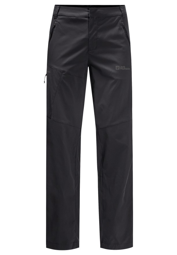 Black Men Jack Wolfskin Glastal Hiking Pants | 20493933
