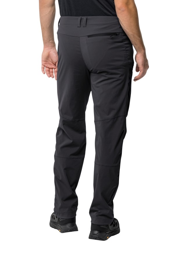 Black Men Jack Wolfskin Glastal Hiking Pants | 20493933