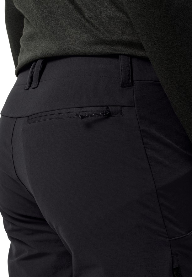 Black Men Jack Wolfskin Glastal Winter Pants | 21442652