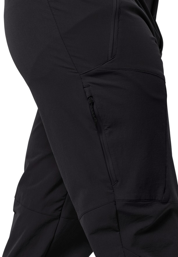 Black Men Jack Wolfskin Glastal Winter Pants | 21442652