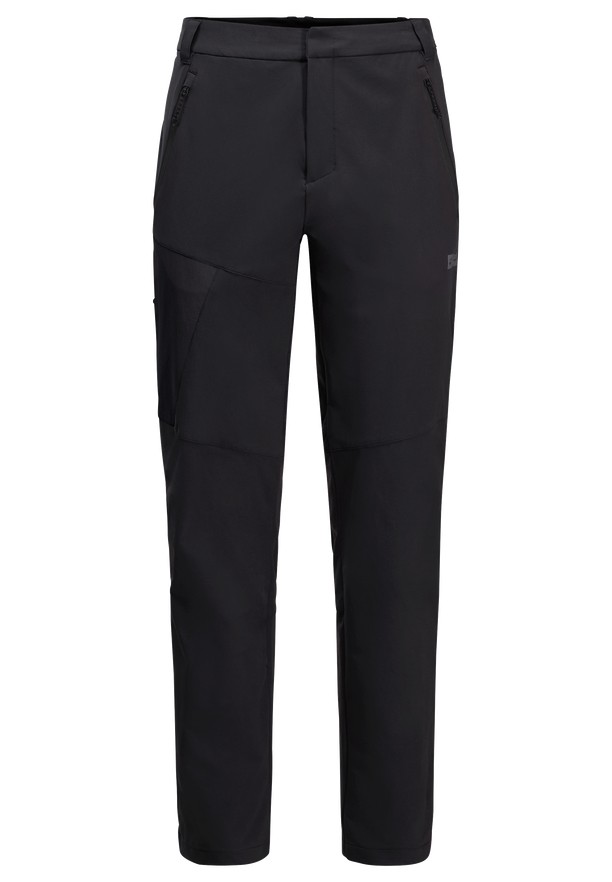 Black Men Jack Wolfskin Glastal Winter Pants | 21442652
