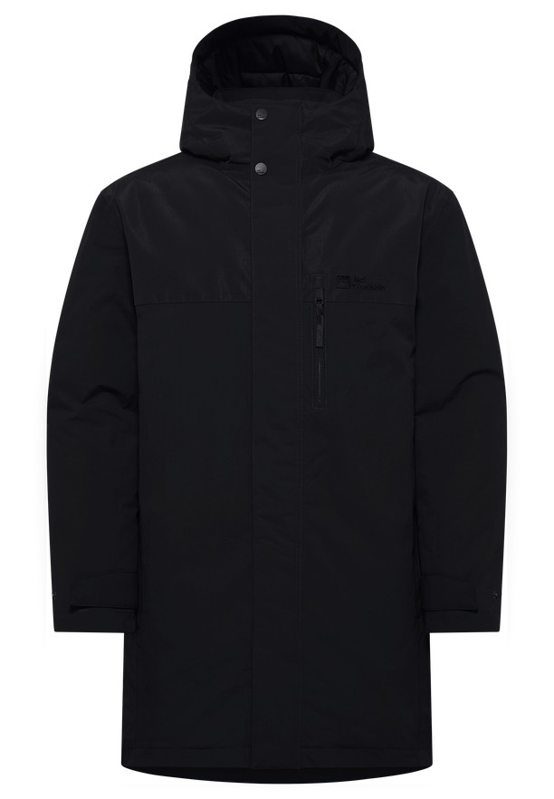 Black Men Jack Wolfskin Gletschersee Coats | 62006371