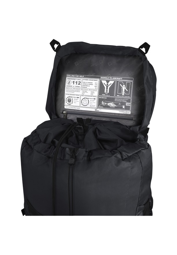 Black Men Jack Wolfskin Highland Trail 50|5 Trekking Backpack | 57718205