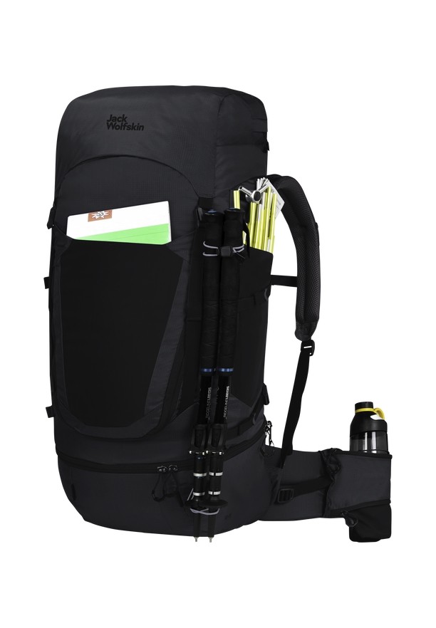 Black Men Jack Wolfskin Highland Trail 50|5 Trekking Backpack | 57718205