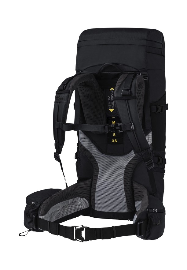 Black Men Jack Wolfskin Highland Trail 50|5 Trekking Backpack | 57718205