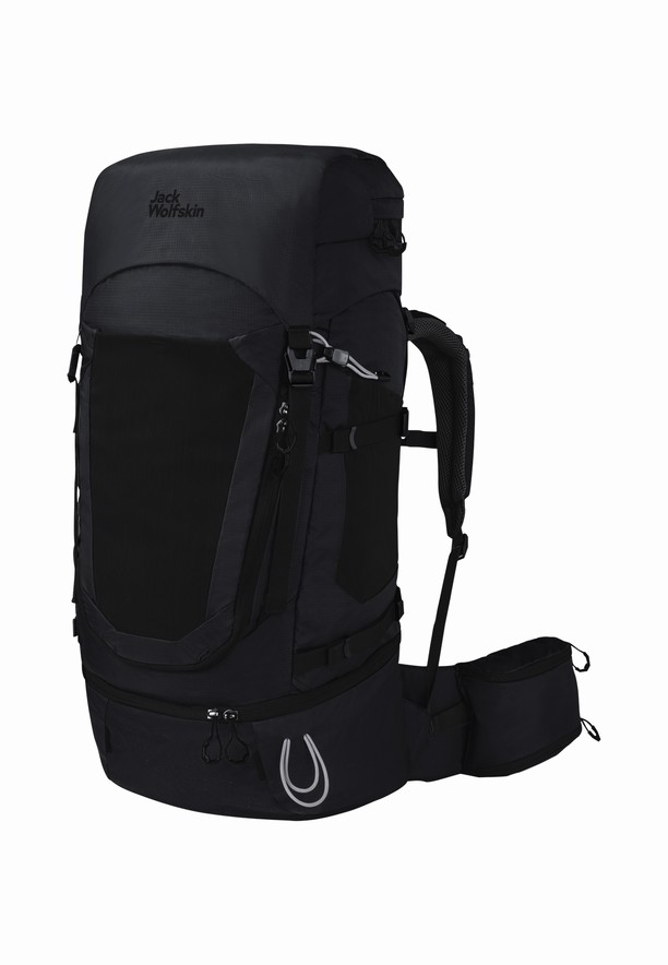 Black Men Jack Wolfskin Highland Trail 50|5 Trekking Backpack | 57718205