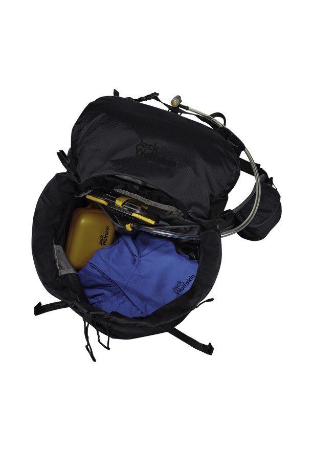 Black Men Jack Wolfskin Highland Trail 55|5 Trekking Backpack | 84130845