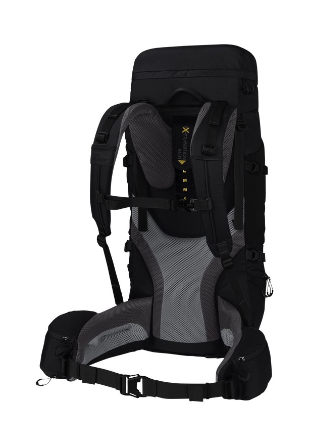 Black Men Jack Wolfskin Highland Trail 55|5 Trekking Backpack | 84130845
