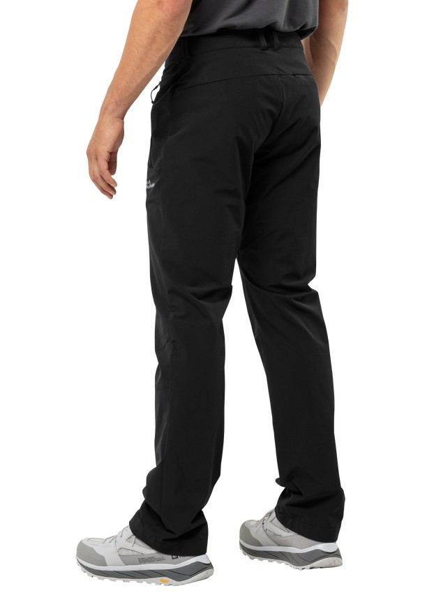 Black Men Jack Wolfskin Holdsteig Hiking Pants | 59590708