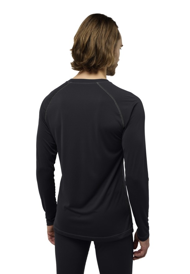 Black Men Jack Wolfskin Infinite Light Ls T Shirts | 61197959