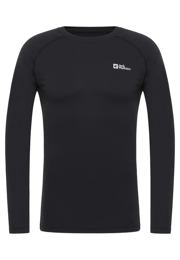 Black Men Jack Wolfskin Infinite Light Ls T Shirts | 61197959