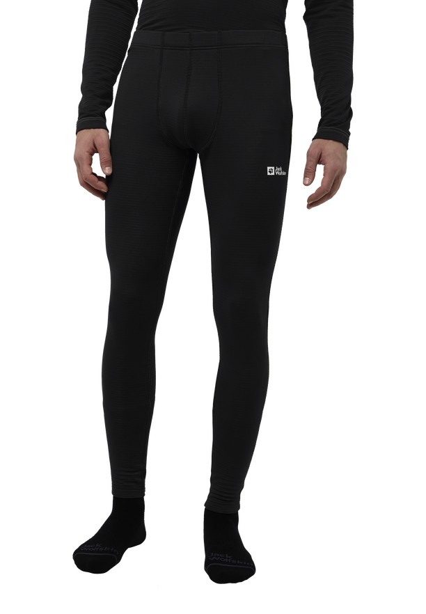 Black Men Jack Wolfskin Infinite Warm Tight | 11350806