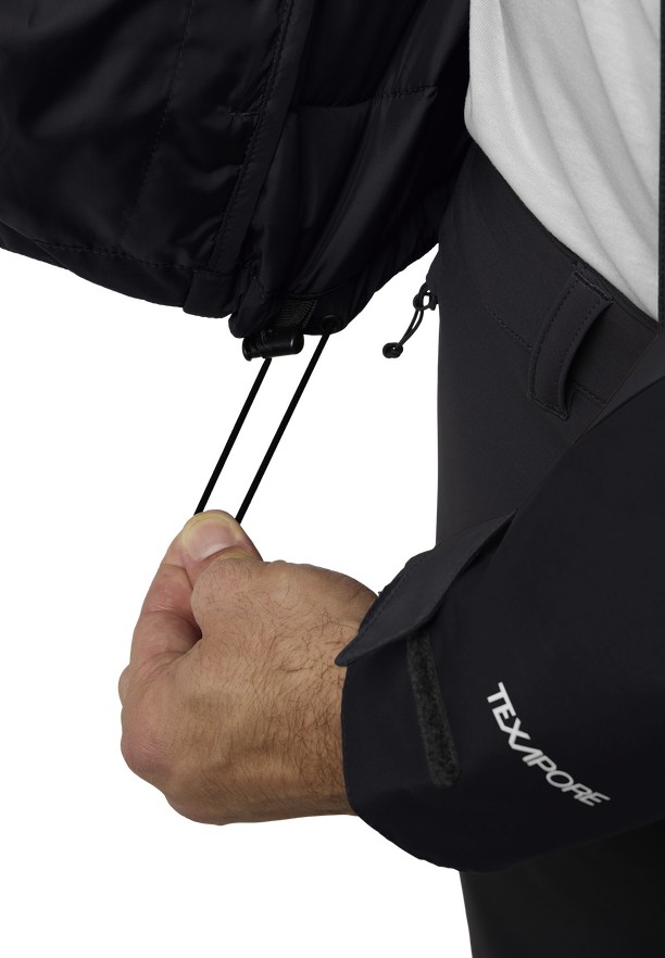 Black Men Jack Wolfskin Jasper 3in1 Jackets | 72029582