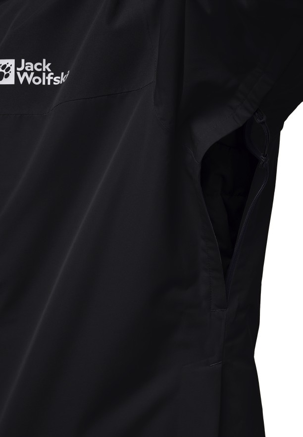 Black Men Jack Wolfskin Jasper 3in1 Jackets | 22335011