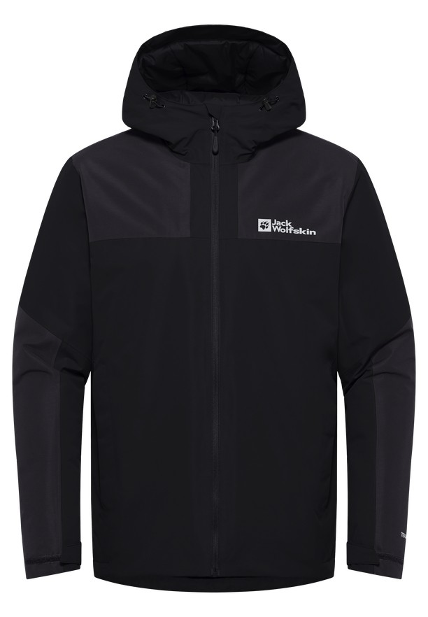 Black Men Jack Wolfskin Jasper Ins Winter Jackets | 72952230