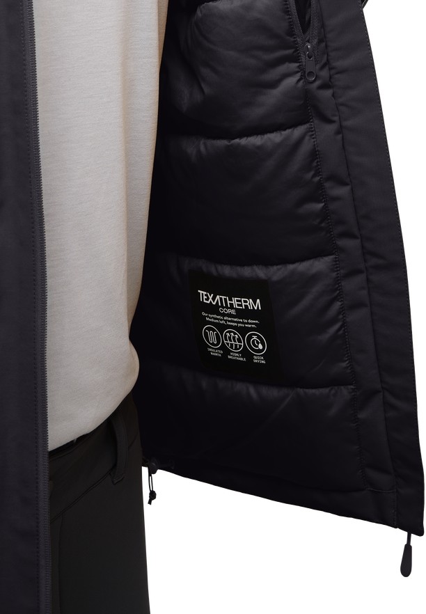 Black Men Jack Wolfskin Jasper Ins Winter Jackets | 71844837