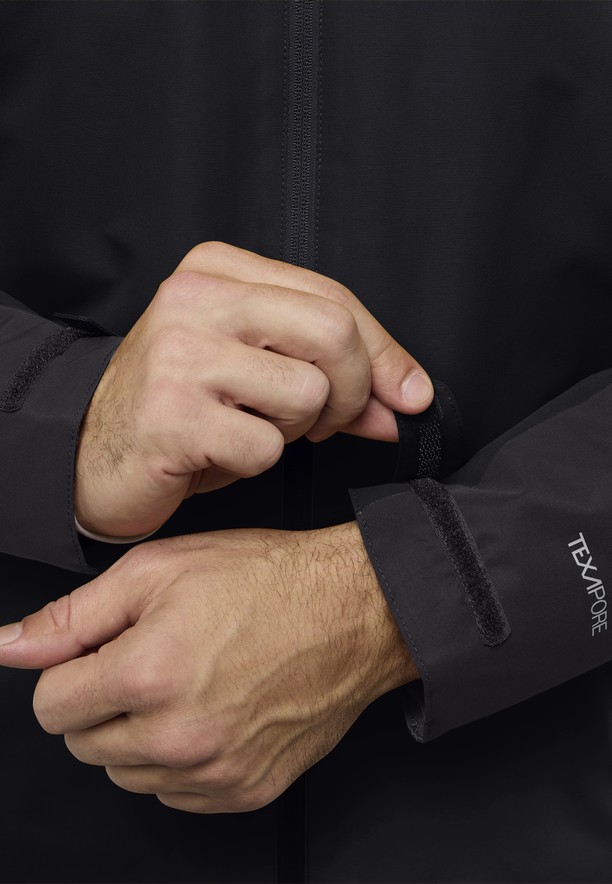 Black Men Jack Wolfskin Jasper Ins Winter Jackets | 71844837