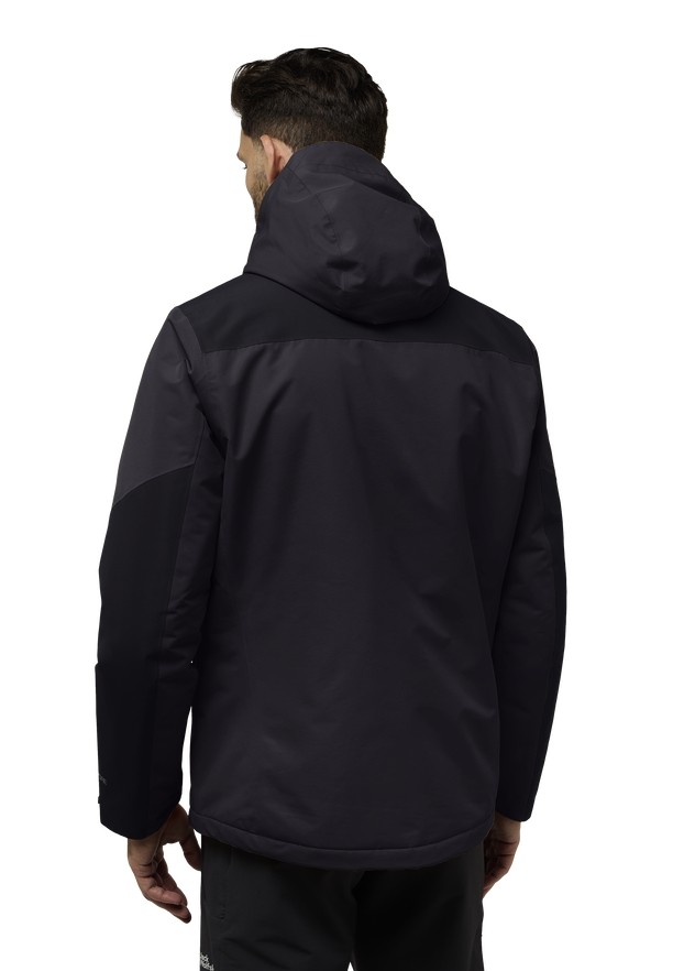Black Men Jack Wolfskin Jasper Ins Winter Jackets | 71844837