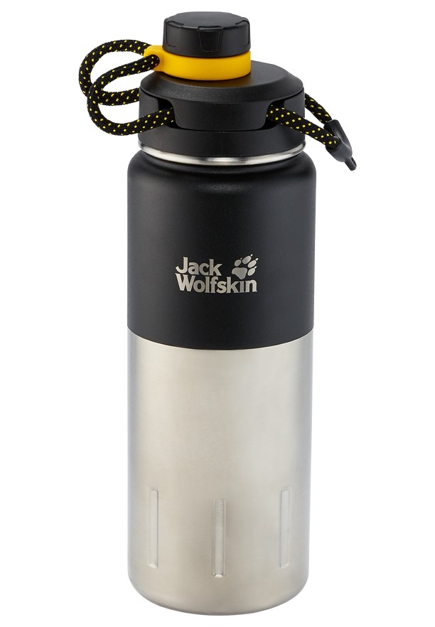 Black Men Jack Wolfskin Karoo 0.75 Water Bottles | 48760564