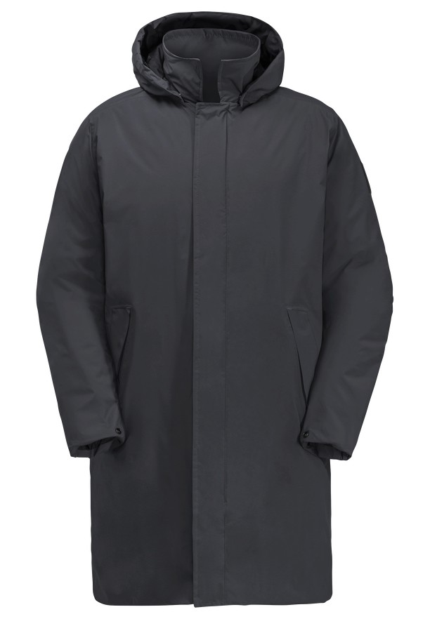 Black Men Jack Wolfskin Koenigsbau Coats | 27428609