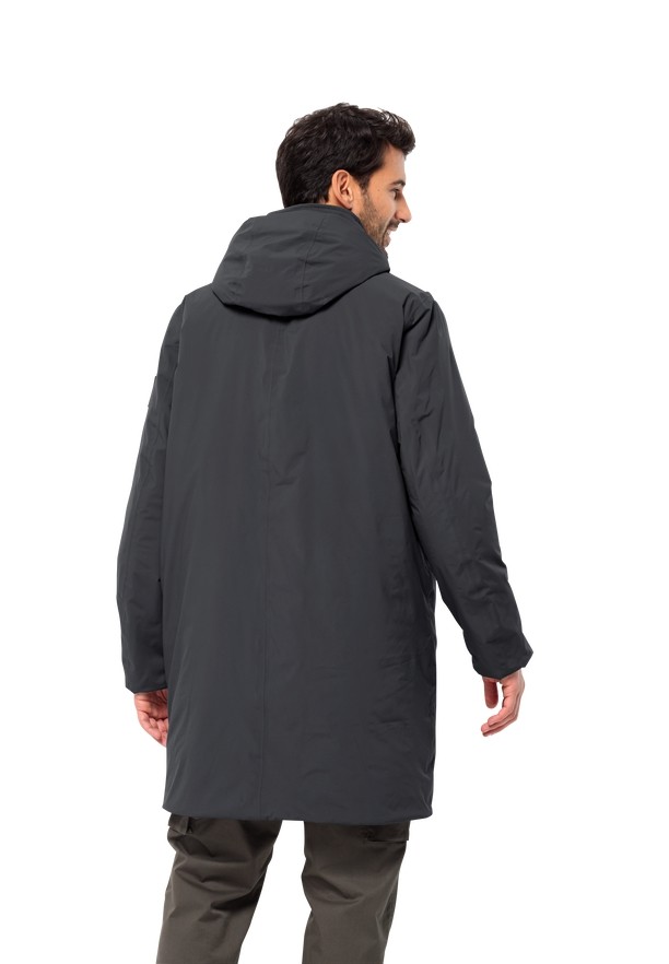 Black Men Jack Wolfskin Koenigsbau Coats | 27428609