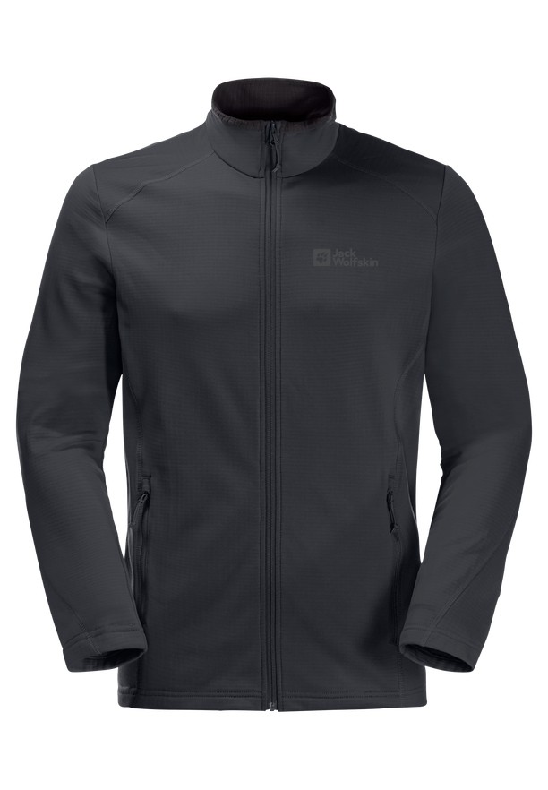 Black Men Jack Wolfskin Kolbenberg Fz Fleece Jackets | 28624219