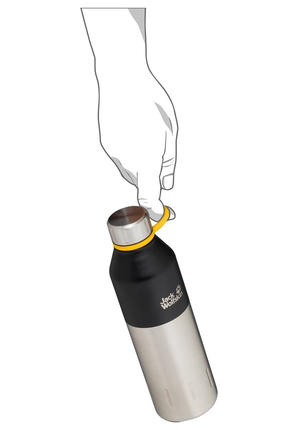 Black Men Jack Wolfskin Kole 0.35 Water Bottles | 16466589