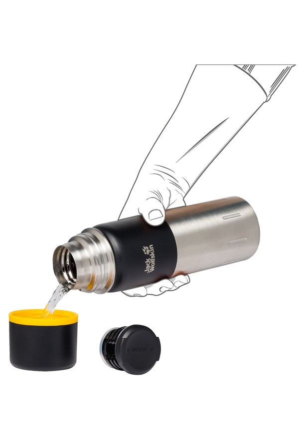 Black Men Jack Wolfskin Kole 0.5 Water Bottles | 22473833