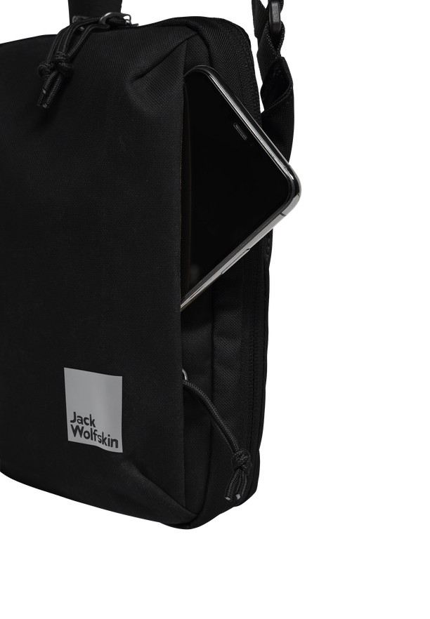 Black Men Jack Wolfskin Konya Organizer Shoulder Bags | 68087981