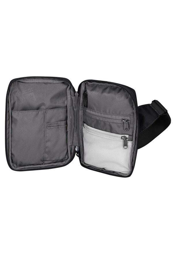 Black Men Jack Wolfskin Konya Organizer Shoulder Bags | 68087981