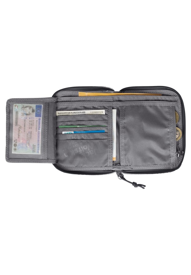 Black Men Jack Wolfskin Konya Wallets | 54742612