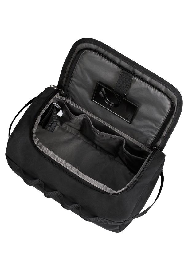 Black Men Jack Wolfskin Konya Wash Bag | 35487593