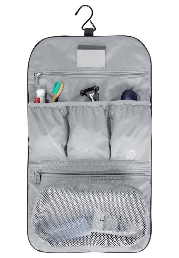Black Men Jack Wolfskin Konya Wash Bag | 34754150