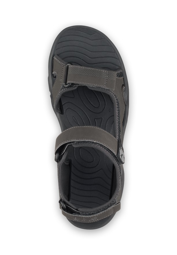 Black Men Jack Wolfskin Lakewood Cruise Sandals | 27269566