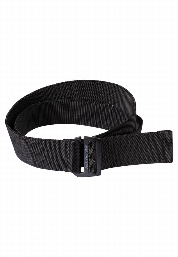 Black Men Jack Wolfskin Light Belts | 49772543
