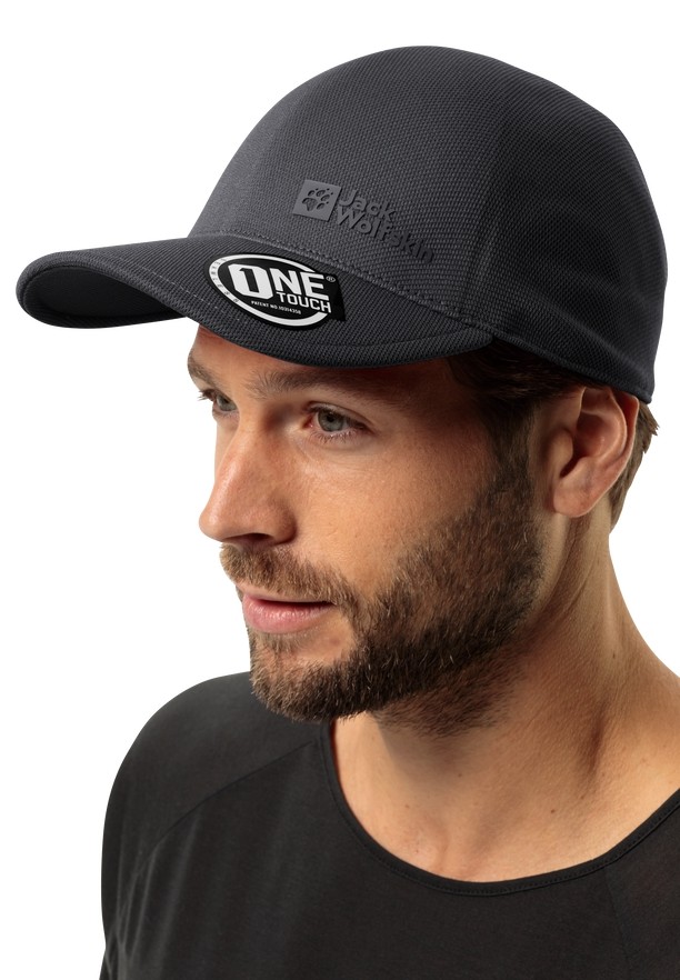 Black Men Jack Wolfskin Lucid Baseball Caps | 70080246