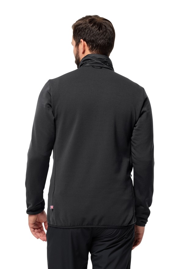 Black Men Jack Wolfskin Luntal 3in1 Jackets | 22235563