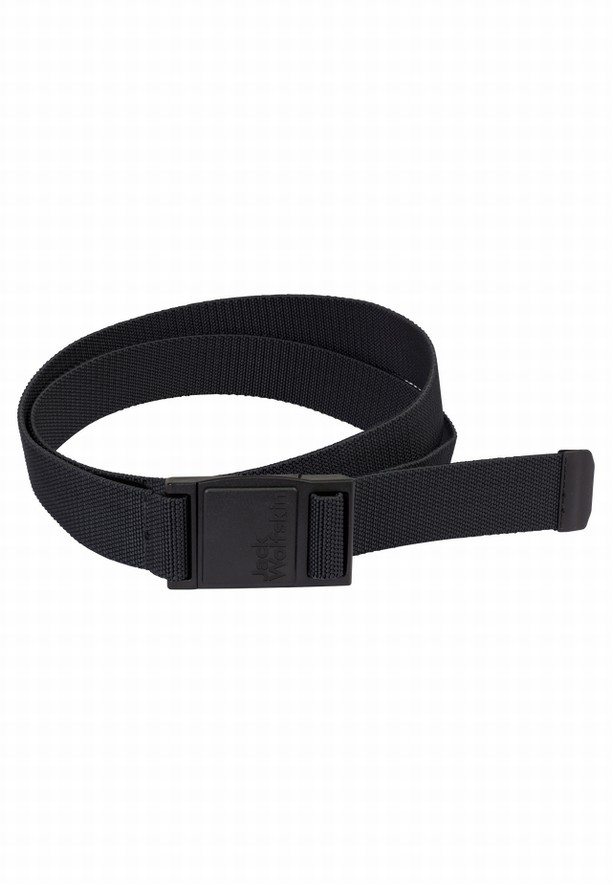 Black Men Jack Wolfskin Magnetic Belts | 28365639