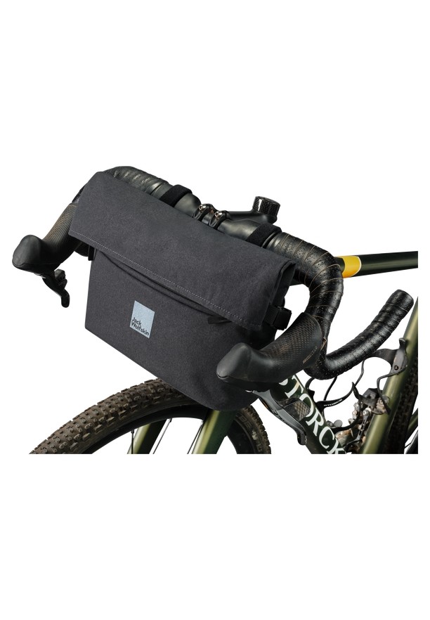 Black Men Jack Wolfskin Mainkai 2in1 Bike Bag | 17679302