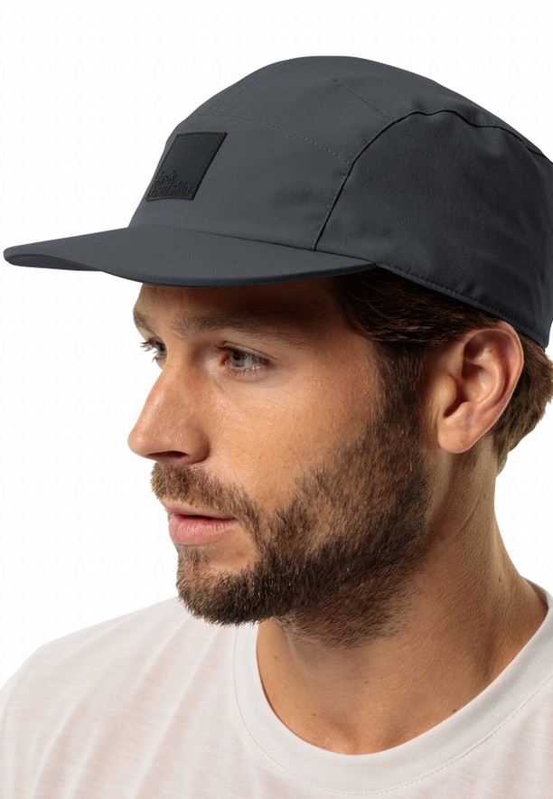 Black Men Jack Wolfskin Mainkai Caps | 81610639