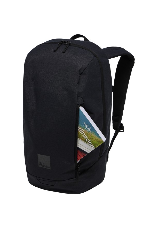 Black Men Jack Wolfskin Mainkai Laptop Backpacks | 11581898