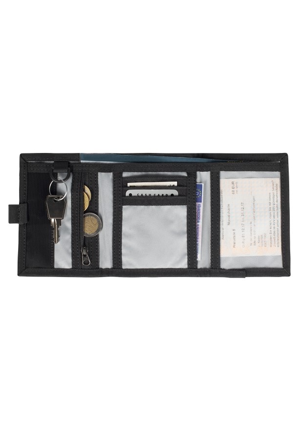Black Men Jack Wolfskin Mainkai Wallets | 69473819
