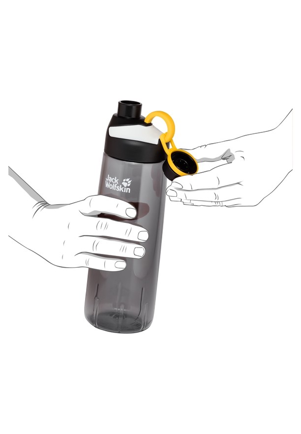 Black Men Jack Wolfskin Mancora 1.0 Water Bottles | 72115660