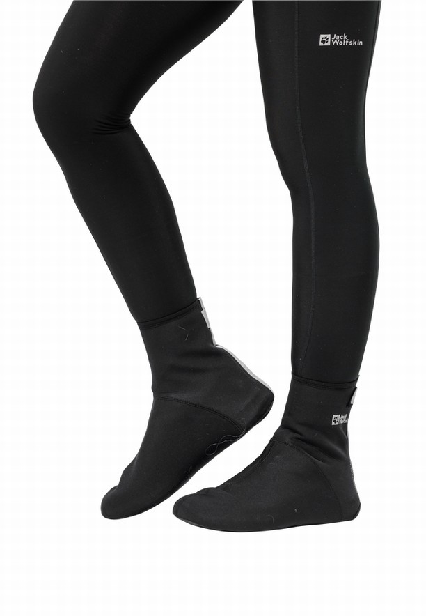 Black Men Jack Wolfskin Morobbia Gaiter Shoecovers | 89752000