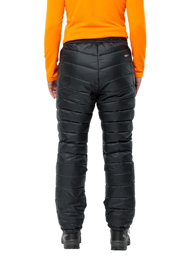 Black Men Jack Wolfskin Nebelhorn Down Pants | 39926121