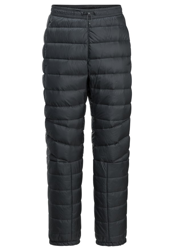 Black Men Jack Wolfskin Nebelhorn Down Pants | 39926121
