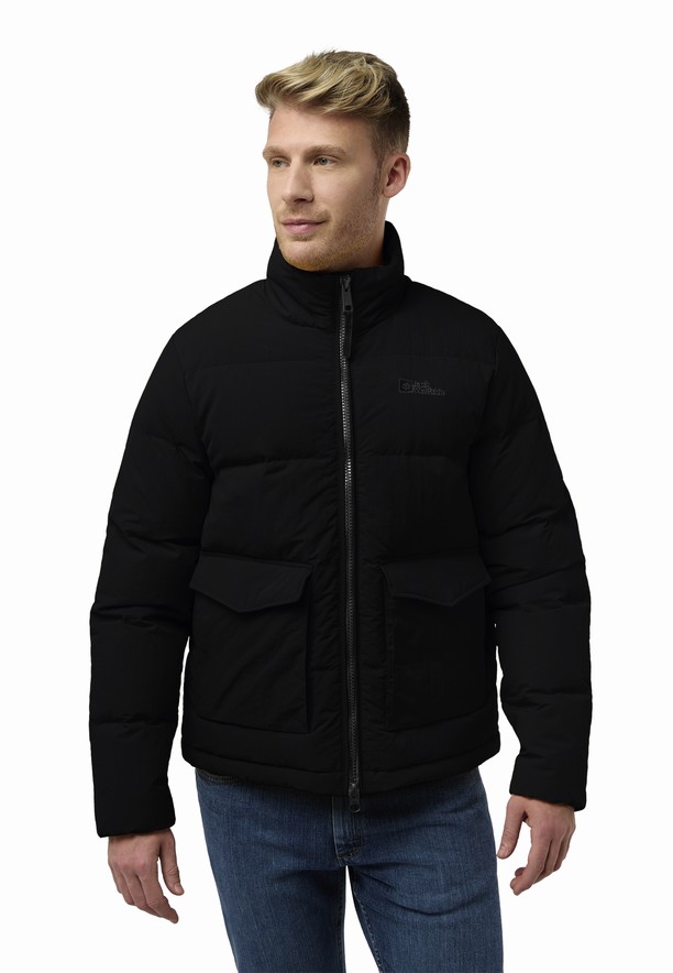 Black Men Jack Wolfskin Nordlicht Down Jackets | 34855967