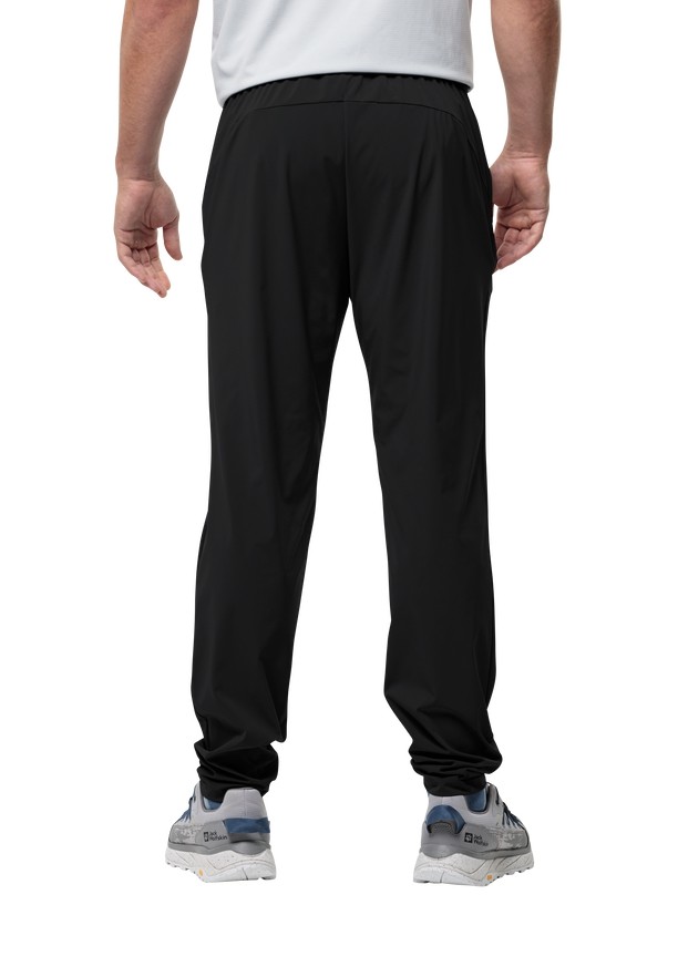 Black Men Jack Wolfskin Prelight Chill Hiking Pants | 76721665