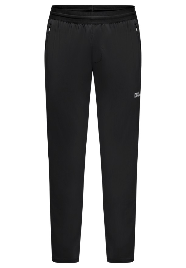 Black Men Jack Wolfskin Prelight Chill Hiking Pants | 76721665